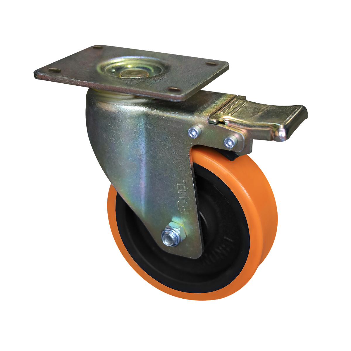 Колесо большегрузное полиуретановое RONEL RN01 CPU 200 F